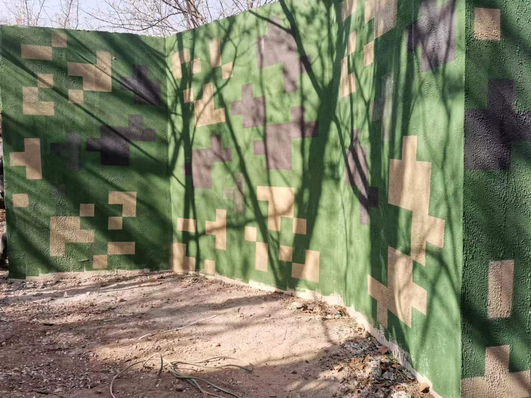 桂林外墙迷彩漆需综合考虑涂